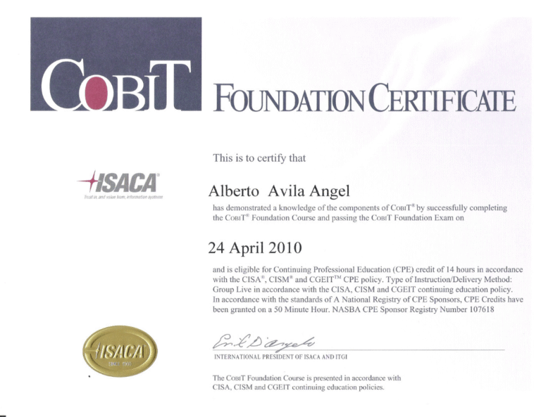 COBIT V4.0